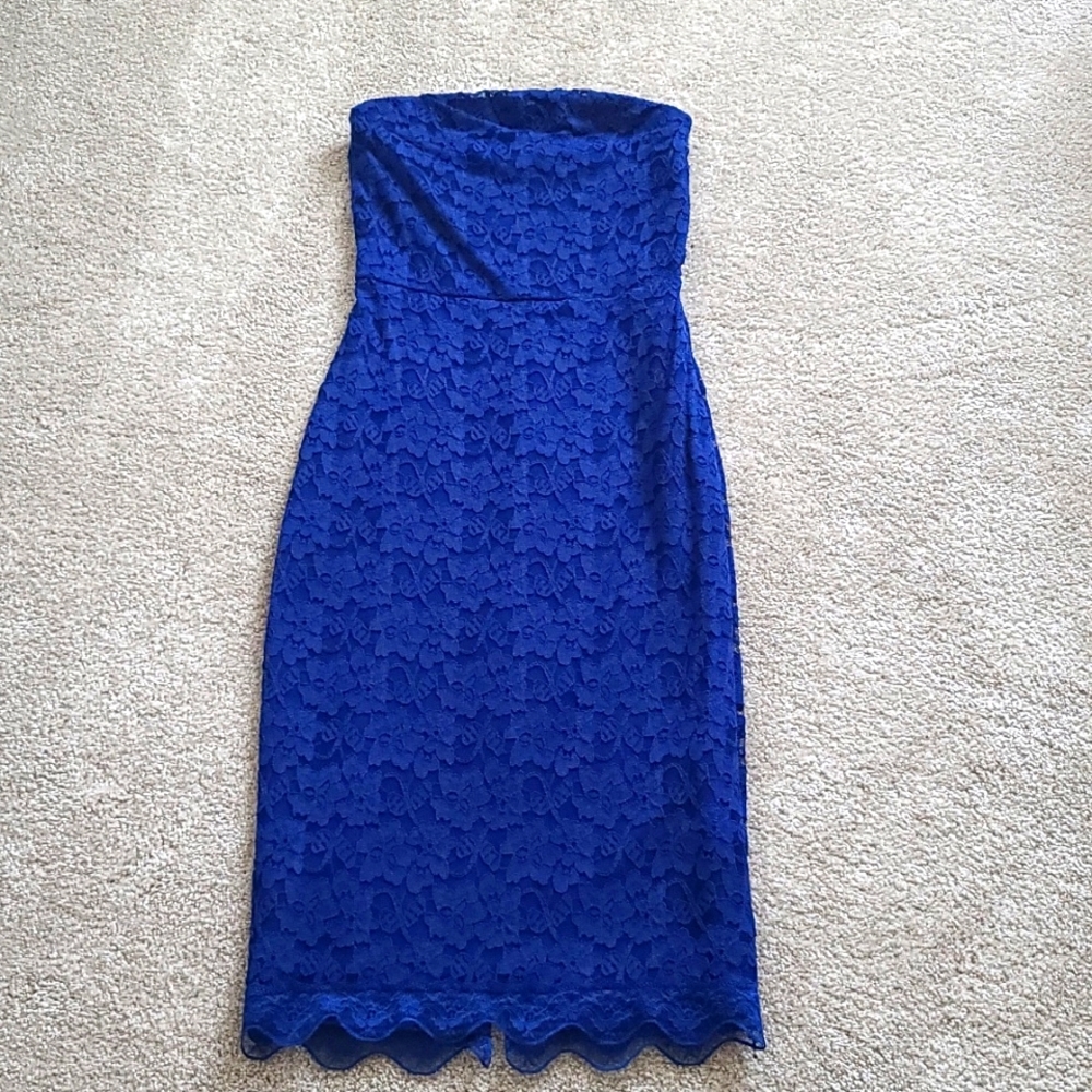 Strapless dress